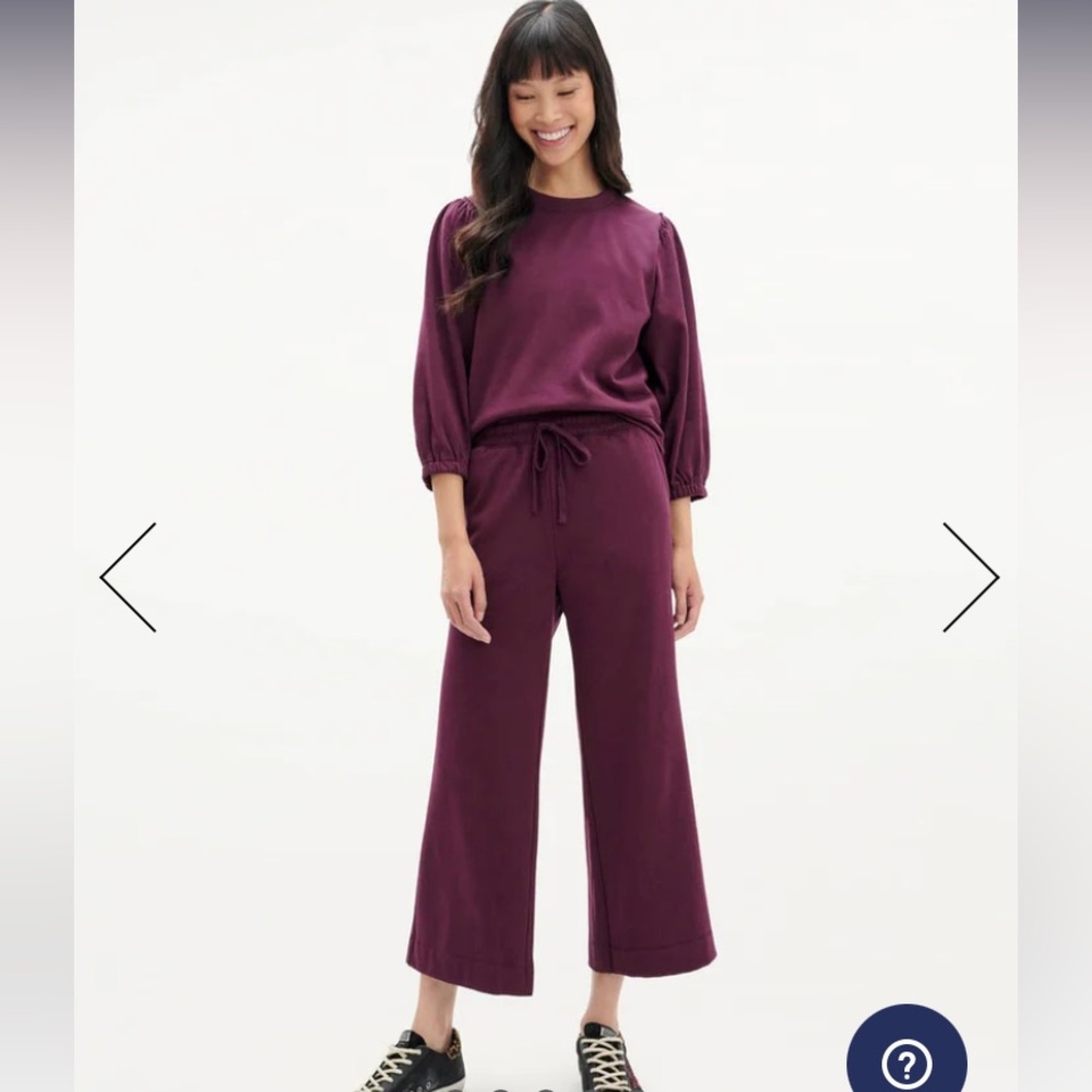 Splendid Eco Fleece Crop Pant